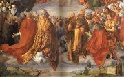 Albrecht Durer The Adoration of the Holy Trinity France oil painting artist